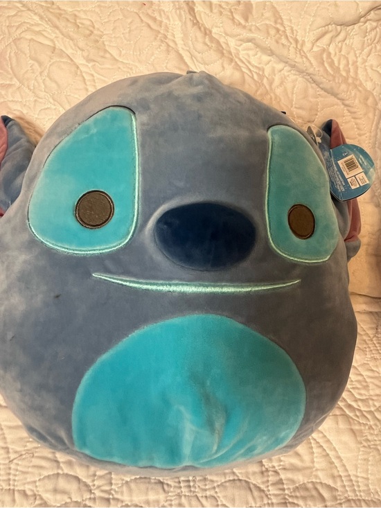 Disney Other - Disney Blue Stitch Plush Toy Stuffed Animal